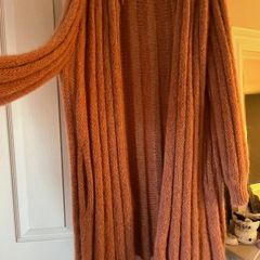 Mohair long cardigan