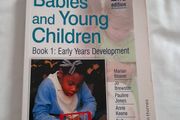 Baby development book 'Babies and Young Children ' Book 1,2nd edition