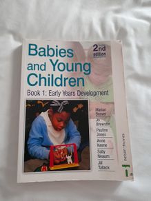 Baby development book 'Babies and Young Children ' Book 1,2nd edition