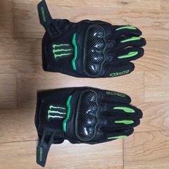 Alpinestars MX10 air monster energy gloves