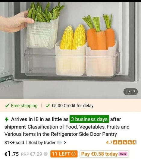 Only 1 Euro Each!! - Brand New Storage Items