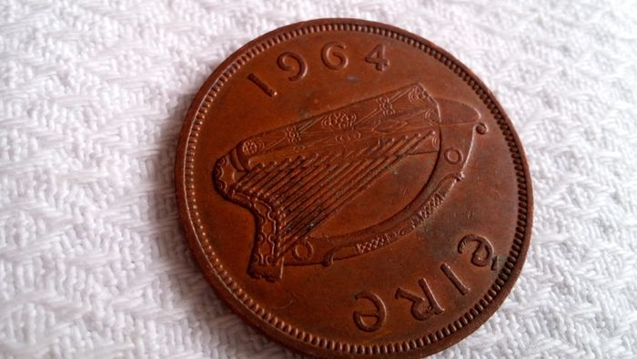 1964 Irish Penny.