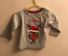 Christmas top (0-3 months)