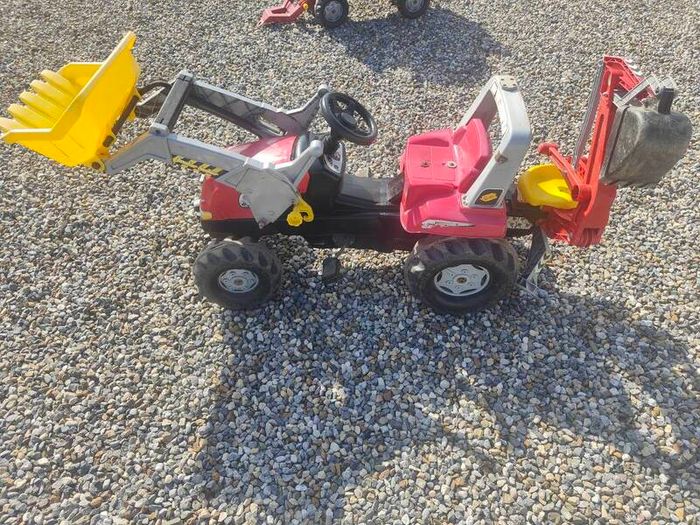 Massey Ferguson Kids tractor (rolly toys) with attachments