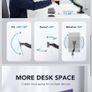 2x Desk screen arm gas lift Image 4