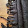 Black winter scarf Image 3