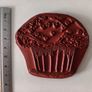 Large Cupcake - Magnolia Rubber Stamp Image 2