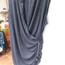 Michael Kors Charcoal Cross Over Top L Image 3