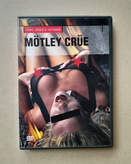 MOTLEY CRUE Lewd Crued and Tattooed Metal dvd