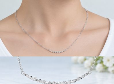 0.55 diamond necklace.