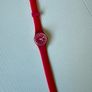 Swatch unisex watch, dark pink colour, excellent condition Image 3