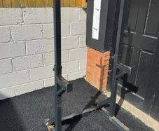 Free standing squat rack