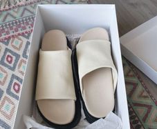 Cos Leather Mules Size Uk 5