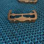 antique  brass trivets Image 3