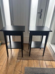 2 Bedside Lockers & 1 living room side table