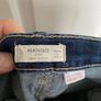 Blue girl's jeans 98 Mango Image 3