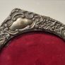 edwardian double picture frame silver JC Vickery Image 5