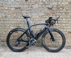 Custom Trek Madone SLR Project One, Tri/TT Ready w/ Power Meter & Swiss Side Wheels