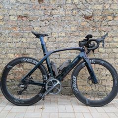 Custom Trek Madone SLR Project One, Tri/TT Ready w/ Power Meter & Swiss Side Wheels