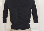 Roxy Life Black  Cotton Hoodie/Cardigan Size Small