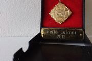 Feile Luimni  2012 - Gold ( Coloured ) Winners Medal