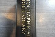 Chambers Biographical Dictionary Sixth Edition. Hardcover.