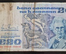 The Central Bank Of Ireland 1988 20 Pound Central Bank (ghl) Banknote