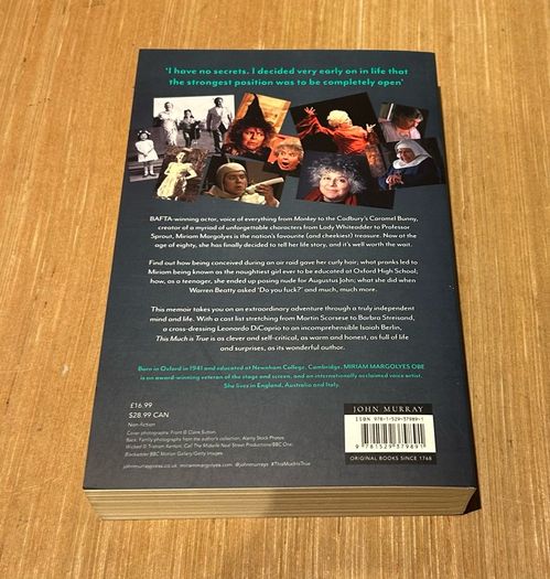 This Much Is True by Miriam Margolyes