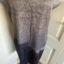 Jigsaw size 10 lined silk dress - grey/gold Image 2