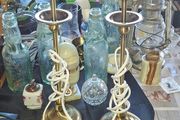 Beautiful Pair of Table or Bedside Lamps, Postage Available