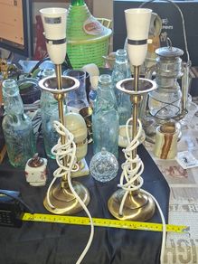 Beautiful Pair of Table or Bedside Lamps, Postage Available