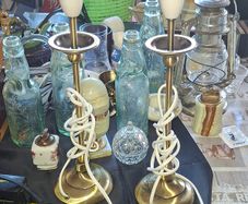 Beautiful Pair of Table or Bedside Lamps, Postage Available