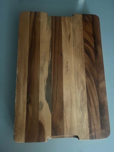 Acacia Wood chopping Cutting Board tray with Handles