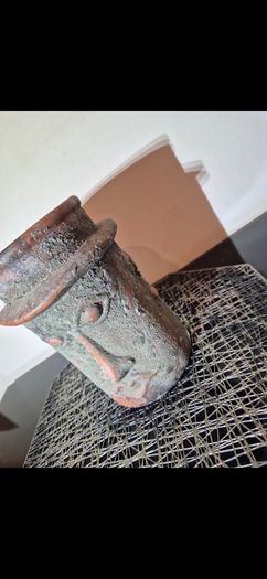 vintage terracotta pot