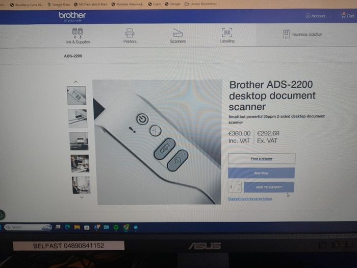 Brother ADS 2200
