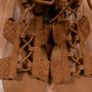 Zara Brown Tan Woven Lace-Up Gladiator Block Heel Sandals 6UK/39EU Image 4
