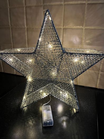 Battery Operated Christmas Star