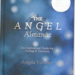 The Angel Almanac, Angela Mc Gerr, Hardback book/cd. Books.Non fiction,Angel book, Spirituality