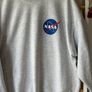sweatshirt topman grey sweatshirt size medium Image 3