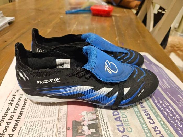 Adidas Predator Juniors Elite JB Fold-Over Tongue Boots