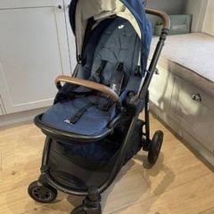 Joie Versatrax Travel System Bundle (Pram + Carrycot + Car Seat + ISOFIX Base)