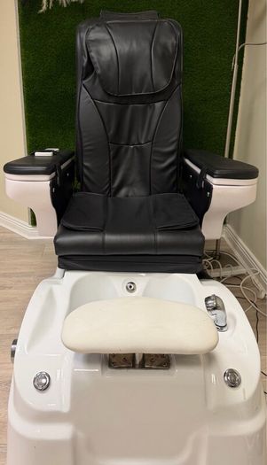 Spa pedicure chair and Electric salon bed