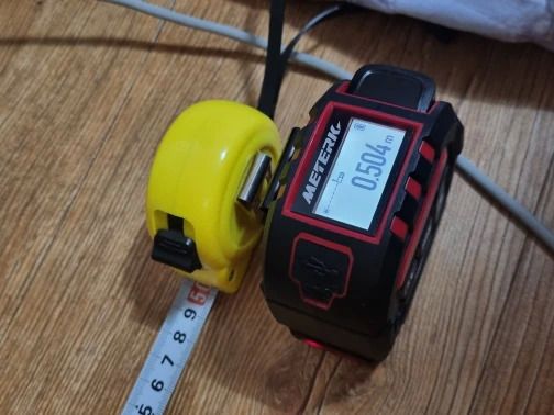 Portable 2 in 1 LCD Laser Distance Meter Multifunctional Laser Tape Measure 131Ft/40M 16Ft/5M Laser Measuring Instruments