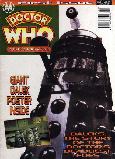 Doctor Who Poster Magazine - Issued No 1 - December 1994