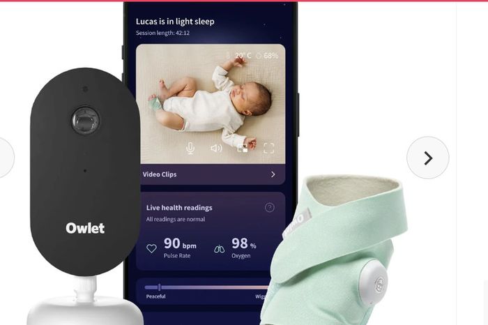 Owlet Dream Duo Sock & Sight Mint