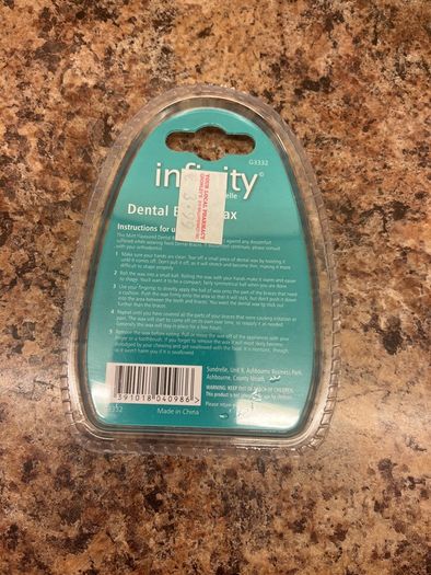 dental brace wax