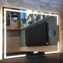LED Bathroom Mirror Makeup Zoom Antifog Demister Image 5