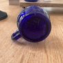 Vintage cobalt blue and Opaline glass Image 9
