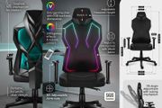 Huzaro Combat 6.2 Black RGB Gaming Chair