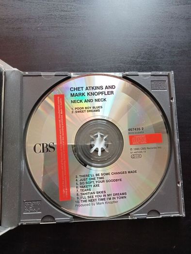 Chet Atkins and Mark Knopfler - Neck and Neck CD